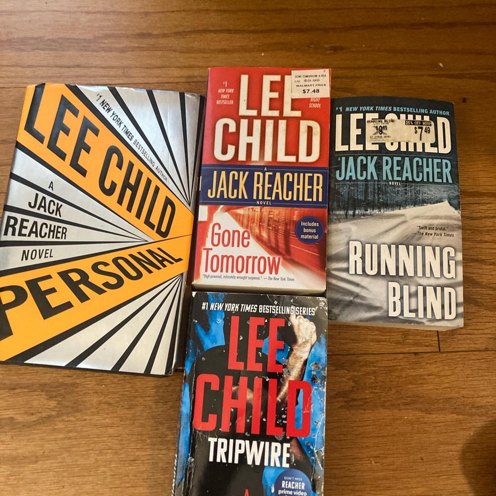 Lee Child Jack Reacher Book SetLee Child book bundle